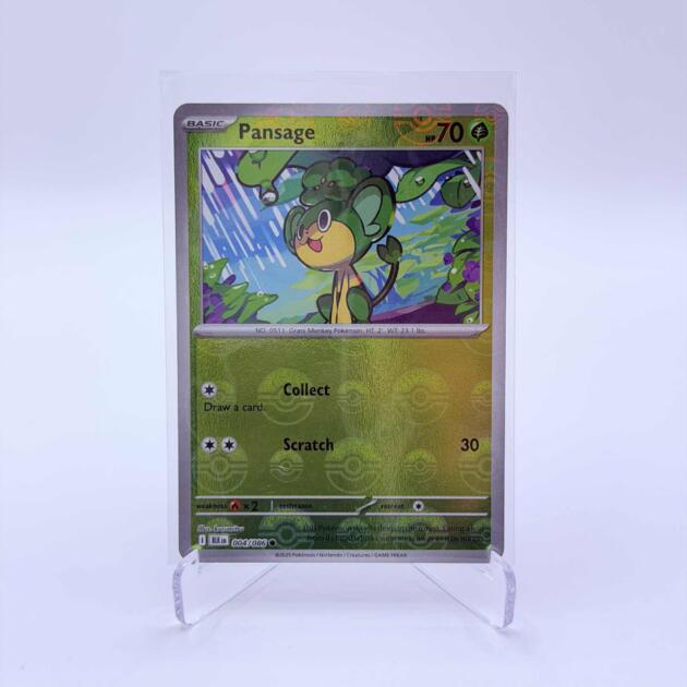 Pansage Pokéball Holo