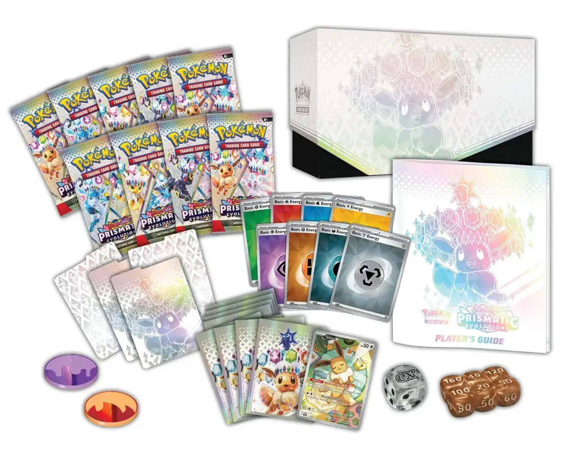 Scarlet & Violet - Prismatic Evolutions - Elite Trainerbox Case - 10 ETB's - Afbeelding 2