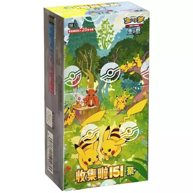 Pokémon Collect 151 Gathering Jumbo Booster Box (Chinees)